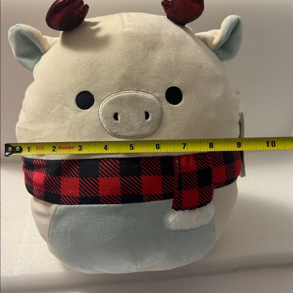 Squishmallows Cream Plush raindeer squishmallow Mathew 13 inches